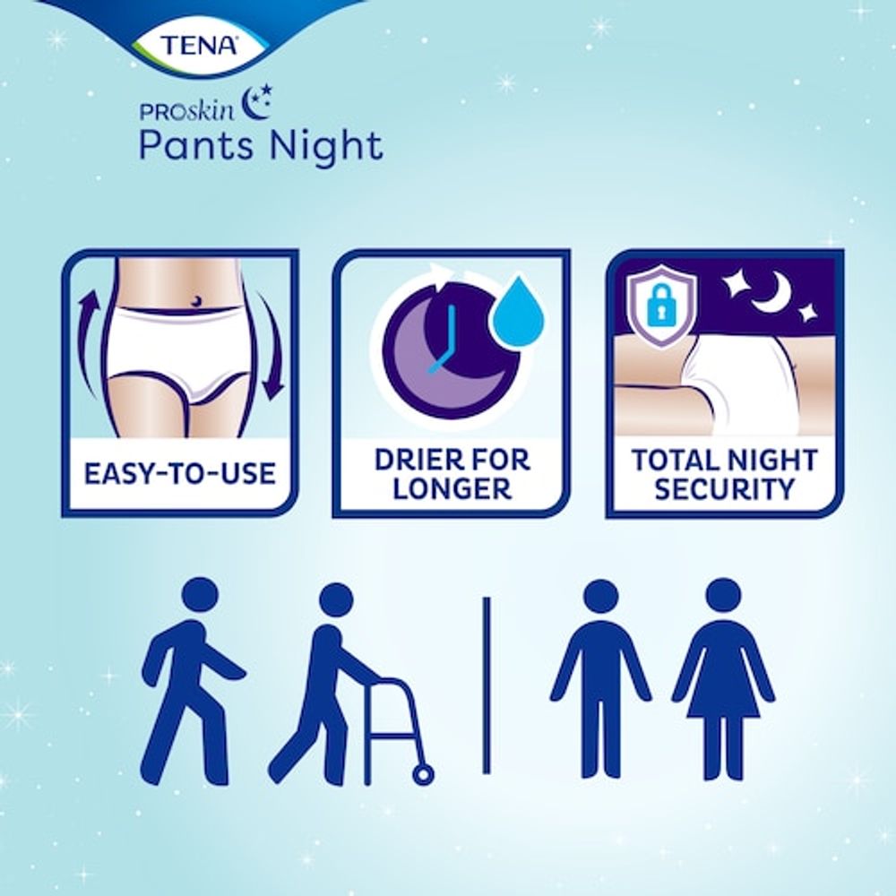 Tena Pants Night Super L
