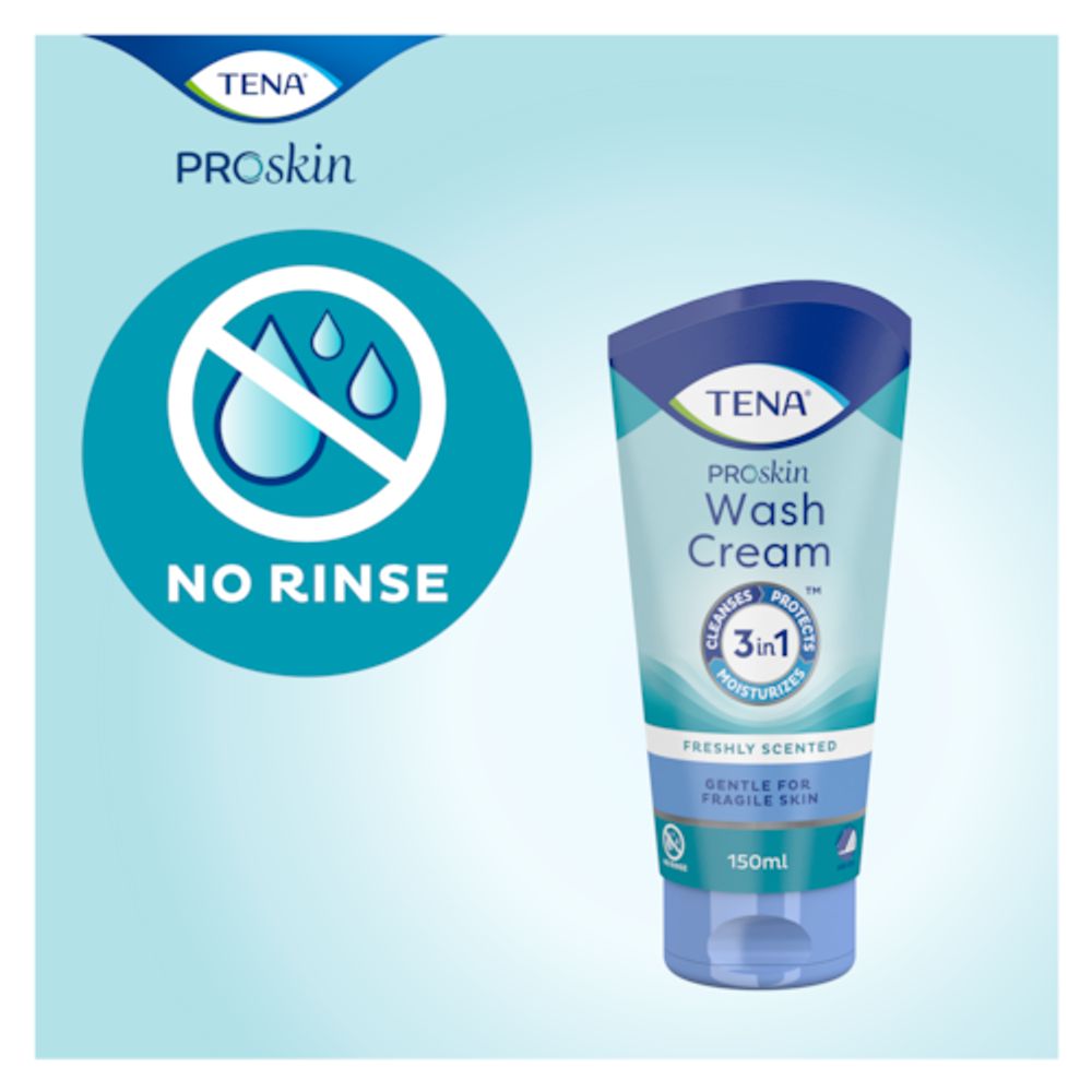 Tena wash cream