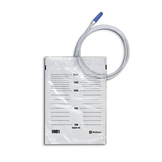 Incare secretion bag 2000ml 120cm non-sterile, with anti-reflux valve/without outlet by Hollister Incorporated