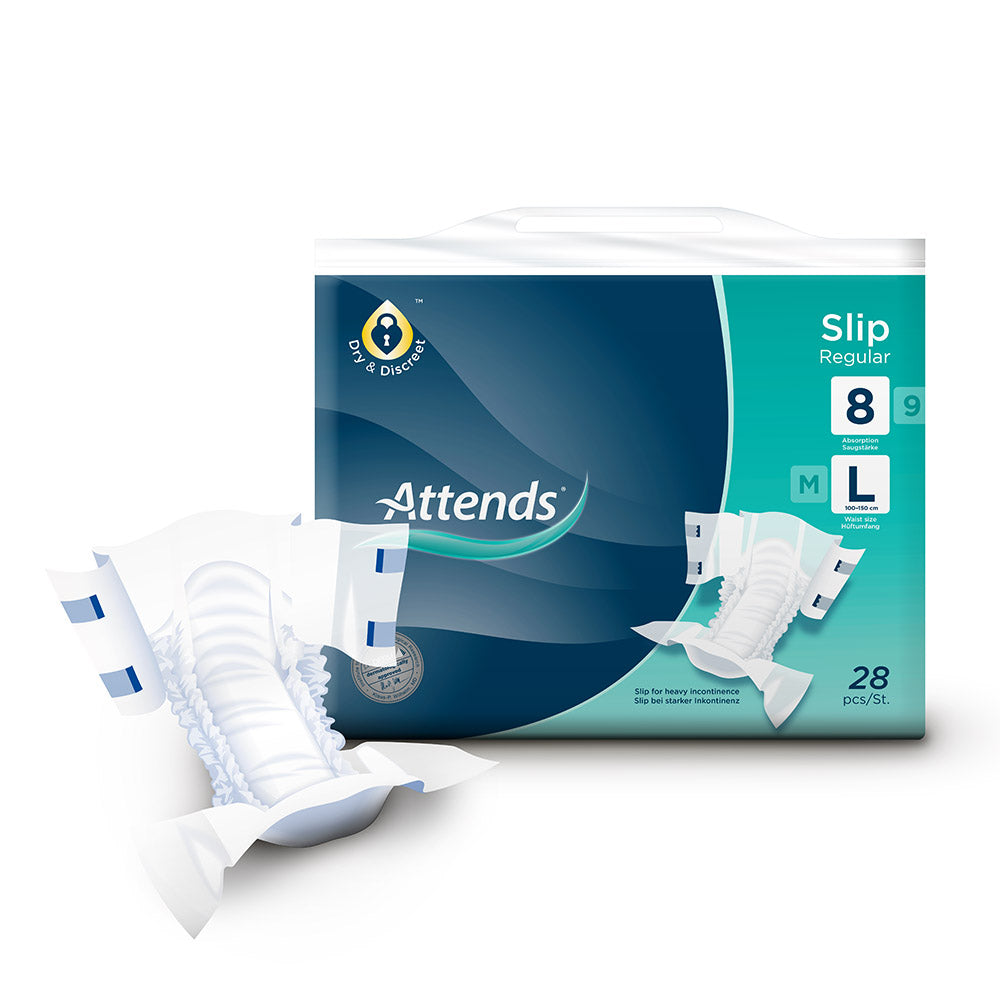 Attends Slip Regular 8 L
