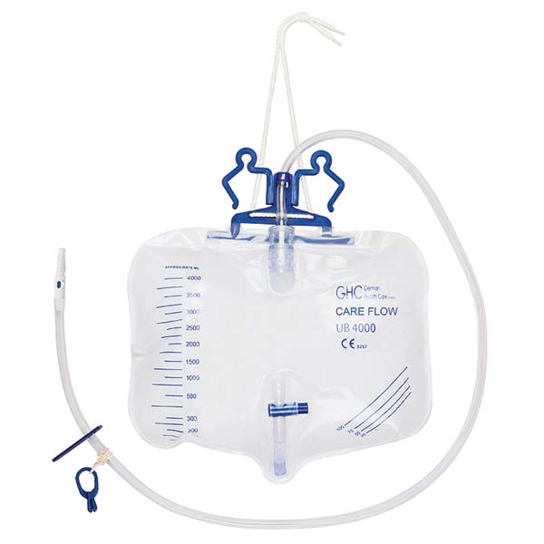 Bettbeutel 4000ml 120cm steril von Sangro Medical Service