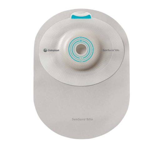 Sensura Mio Maxi Urobeutel konvex; 25-33mm; lichtgrau von Coloplast