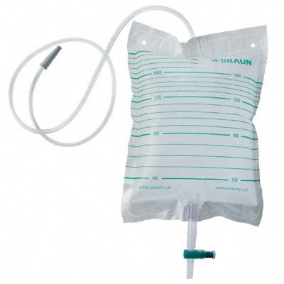 Medicare Bag 90cm 2000ml m. Schlauch & Ablauf, steril