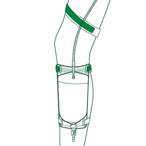 Fußgängerbeutel 0,6l 45cm Schiebehahn