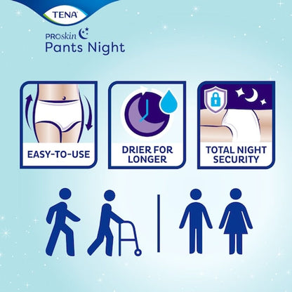Tena Pants Night Super L