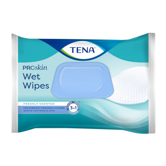 Tena Wet Wipe 3in1