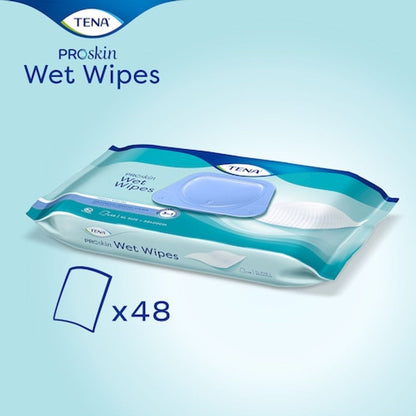 Tena Wet Wipe 3in1