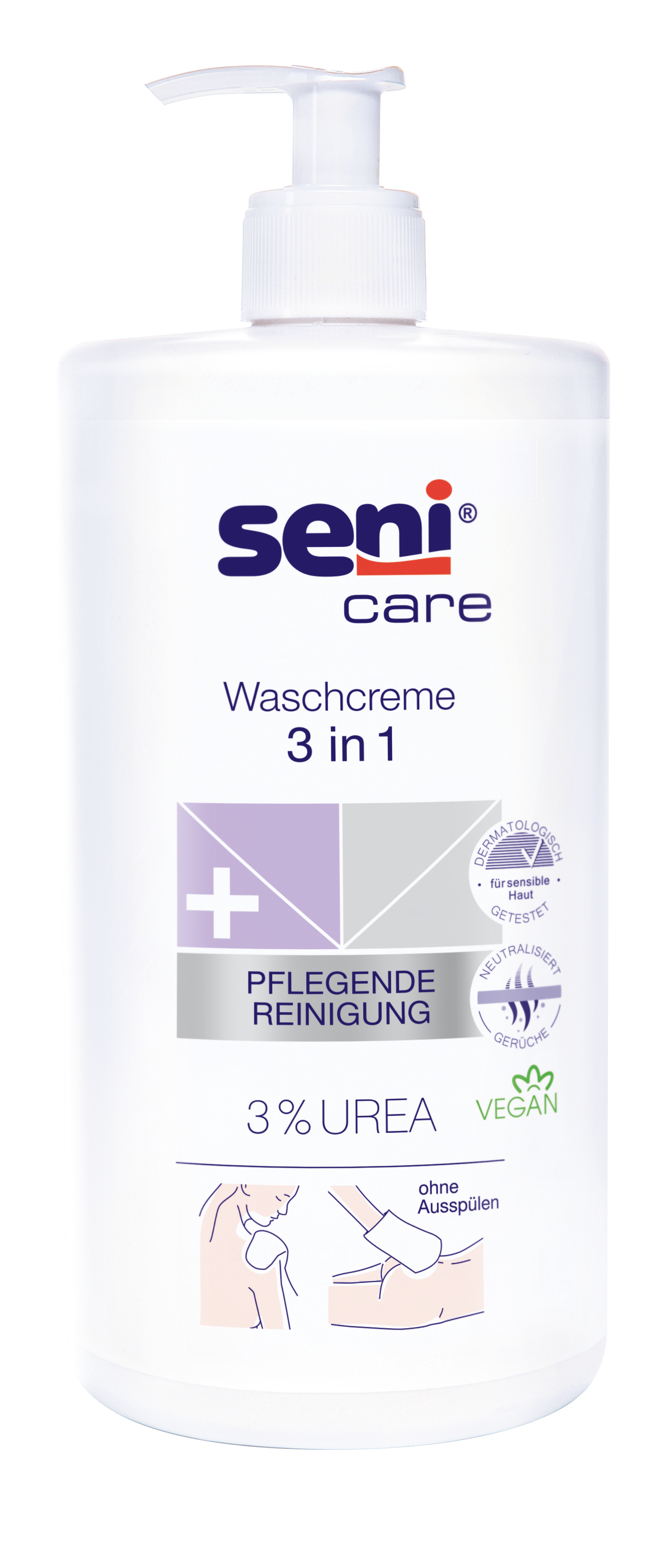 Seni Care Waschcreme 3 in 1