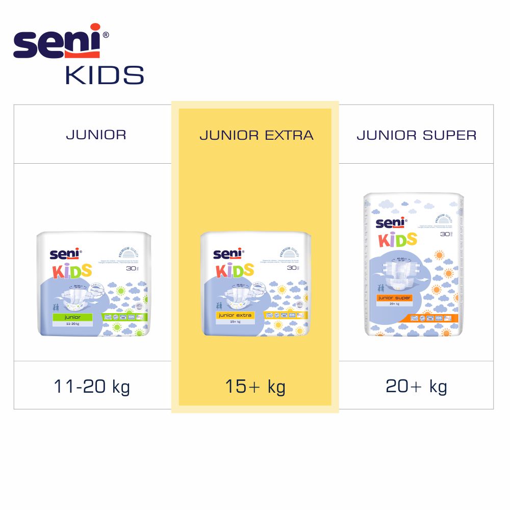 Seni Kids Junior Extra 15-30kg