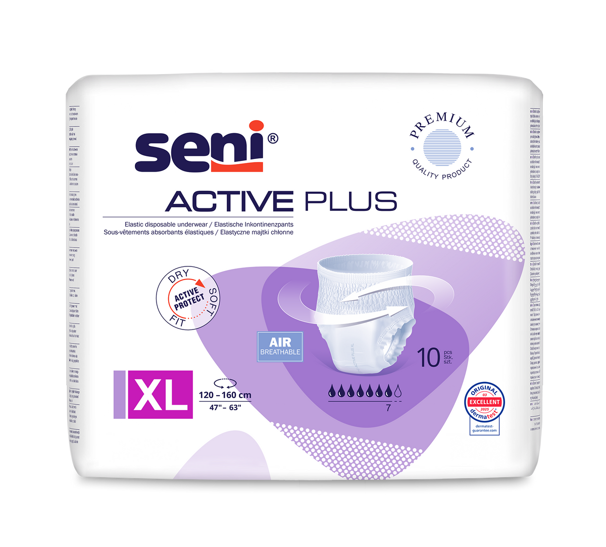 Seni Active Pants plus XL by Sangro Medical Service